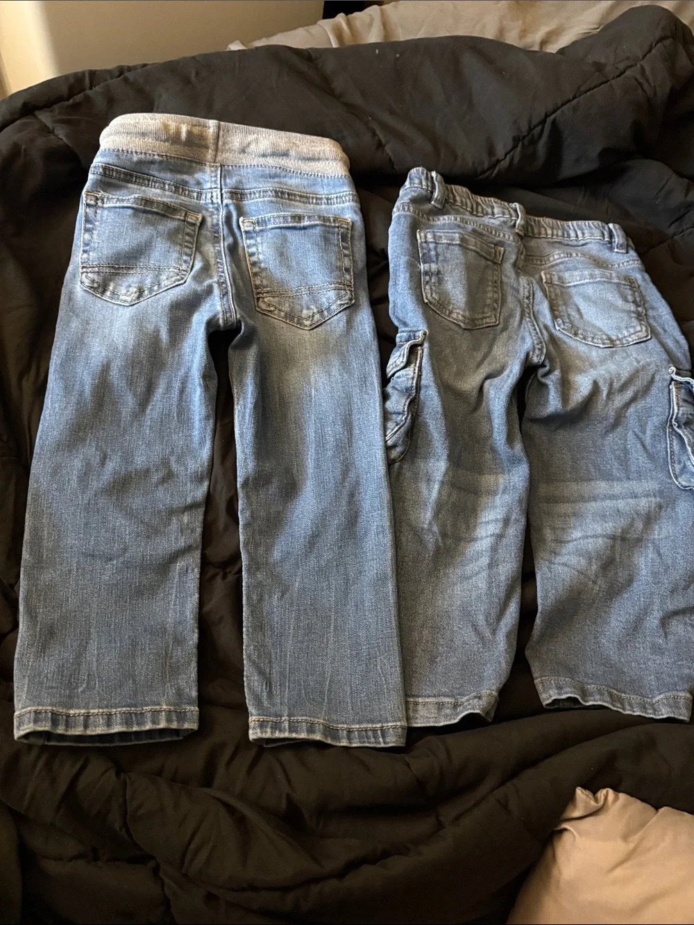 Jeans for a 4-year-old boy used in good condition without stains or holes